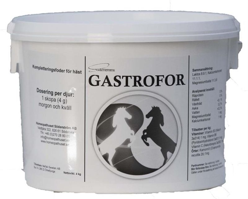 Homeopathuset Gastrofor 4 kg 